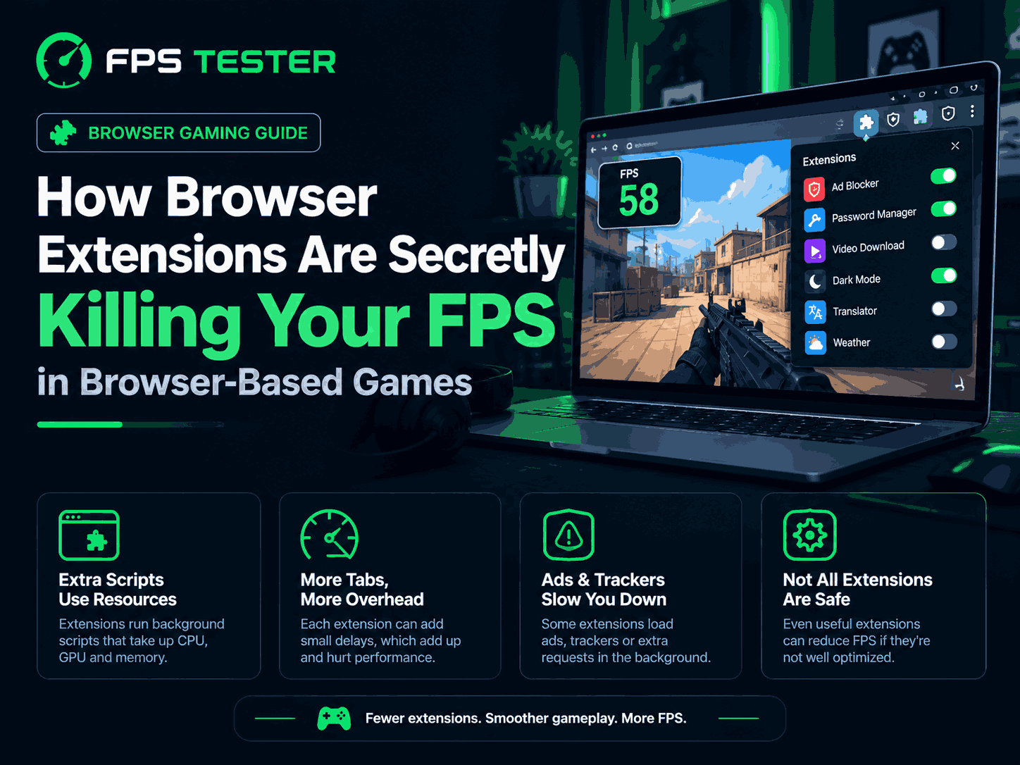 How Browser Extensions Are Secretly Killing Your FPS