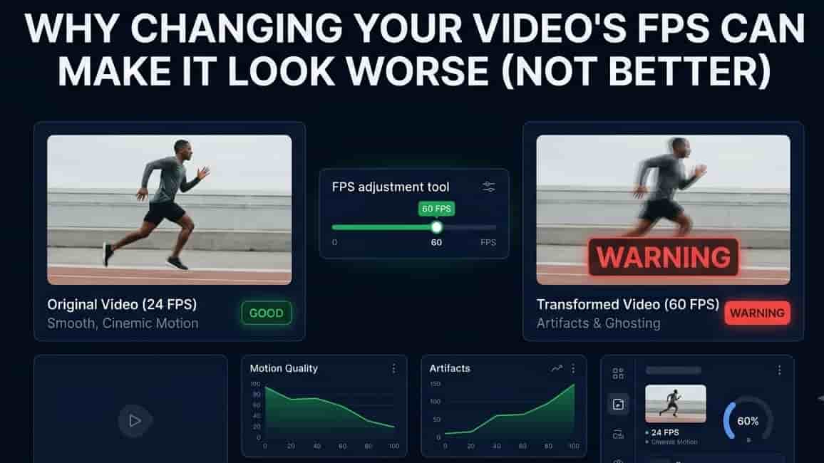 Why Changing Your Video's FPS Can Make It Look Worse (Not Better)