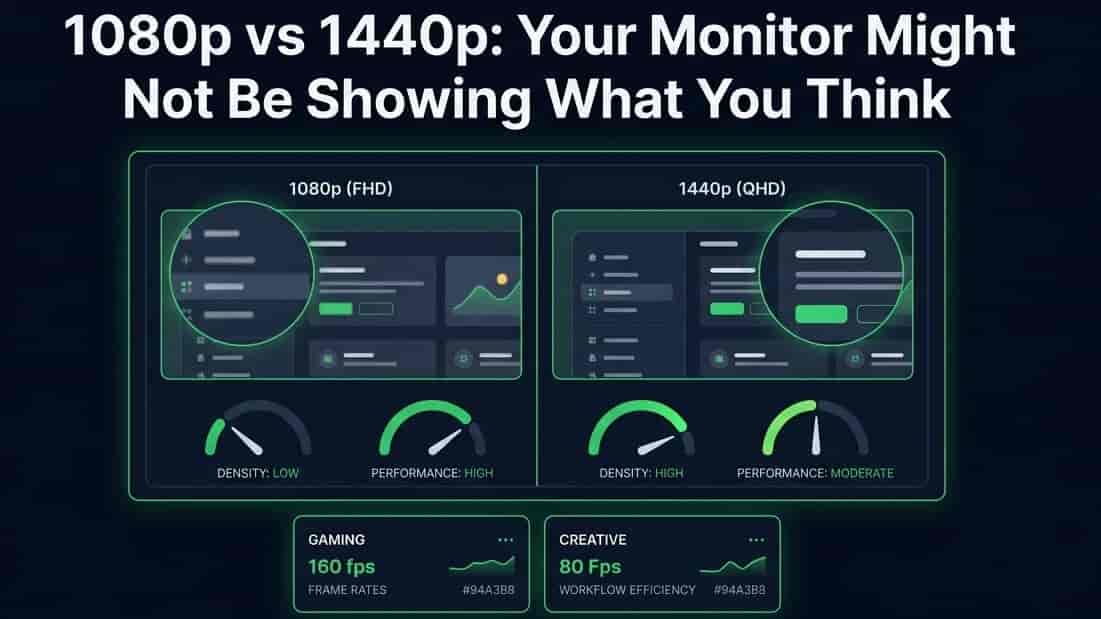 1080p vs 1440p: Your Monitor Might Not Be Showing What You Think