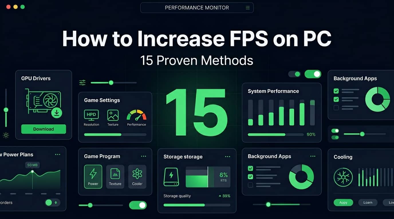 How to Increase FPS on PC: 15 Proven Methods