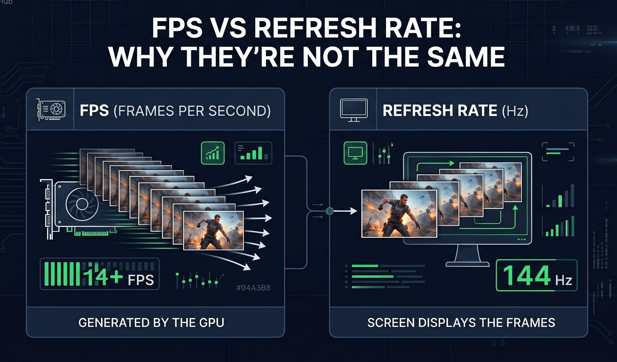 FPS vs Refresh Rate: Why They're Not the Same