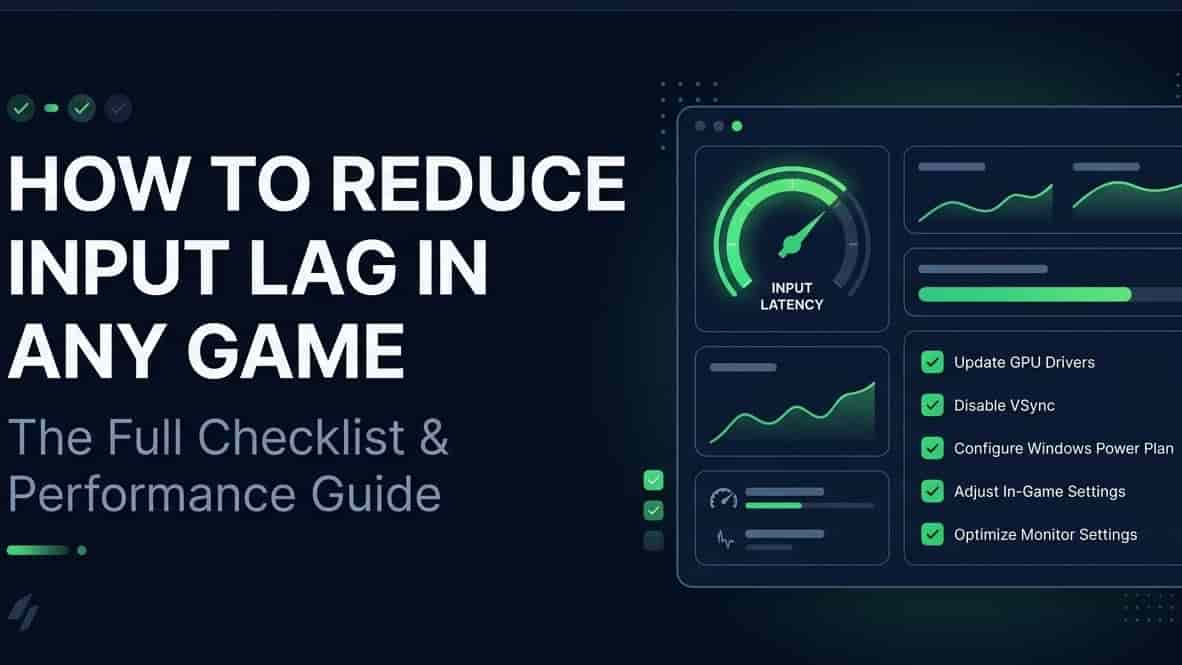 How to Reduce Input Lag in Any Game: The Full Checklist